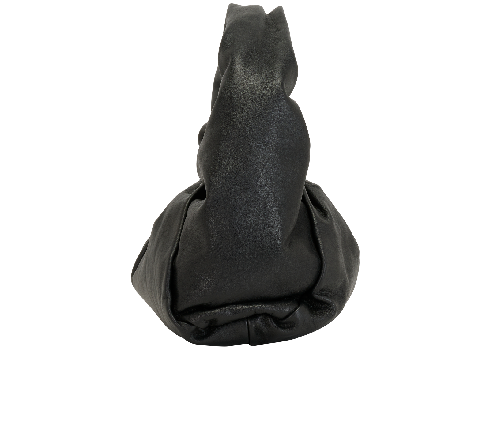 The Pouch Shoulder Bag, &pound;750, Handbags, Black, Leather, Side view